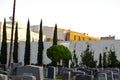 Paramount Studio`s Lot and Hollywood Forever Cemetery