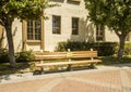 Paramount Studios Pictures, Forest Gump original bench, Hollywood Tour on the 14th August, 2017 - Los Angeles, LA, California, CA