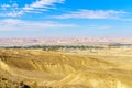 Paran and the Arava desert landscape Royalty Free Stock Photo