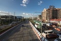 Paranaque, Metro Manila, Philippines - Baclaran district and Roxas boulevard as seen from an overpass Royalty Free Stock Photo