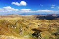 The Parang Mountains seen from Transalpina Road Royalty Free Stock Photo