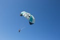 Paraplan parachute in sky