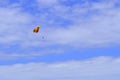 Parasailing above Playa De Las Americas beach