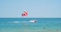Parasailing in the Black Sea