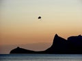 Parasailing in Crimea Royalty Free Stock Photo