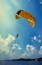 Parasailing on Lake of the Ozarks Royalty Free Stock Photo