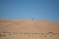 Parasailing off a Sand Dune near Swakopmund, Namibia