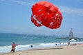 Parasailing is one of the most thrilling and popular beach activities