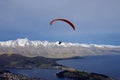Paragliding above Queenstown New Zealand