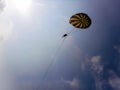Parasailing, Parachute-fly in Pattaya, Thailand