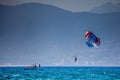 Parasailing Royalty Free Stock Photo