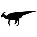 Parasaurolophus Silhouette