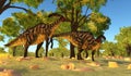 Parasaurolophus under the Trees