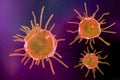 Parasites, human pathogenic microbes