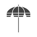 Parasol icon vector image.