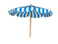 Parasol on white background