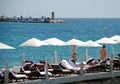 Parasols in Cannes