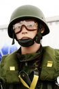 Paratrooper dummy Royalty Free Stock Photo