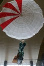 Paratrooper in Nikola Tesla Technical Museum in Zagreb