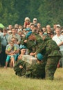 Paratroopers demonstrate their fortitude