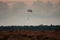 Paratroopers drop during the 72th commemoration of operation Market Garden