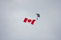 Paratroopers drop during the 72th commemoration of operation Market Garden