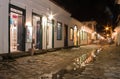 Paraty Historical City at Night