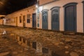 Paraty Historical City at Night