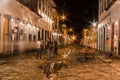 Paraty Historical City at Night