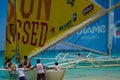 Paraw Sailing Boracay, Philippines Royalty Free Stock Photo