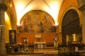 Paray Le Monial, France - September 13, 2016: Inside the chapel