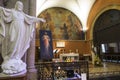 Paray Le Monial, France - September 13, 2016: Inside the chapel