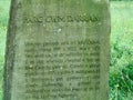 Parc Cwm Darran Commemorative Stone South Wales