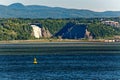 Parc de la Chute-Montmorency Waterfall from Distance Royalty Free Stock Photo