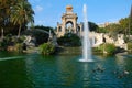 Parc de la Ciutadella Royalty Free Stock Photo