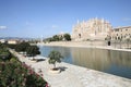 Parc de la Mar, Palma de Mallorca Cathedral, Mallorca, Spain