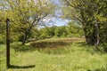 Parc de Pedra Tosca,Park Pumice stone,project by RCR Arquitectes,volcanic area La Garrotxa.Les Preses,Catalonia,Spain.