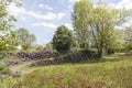 Parc de Pedra Tosca,Park Pumice stone,project by RCR Arquitectes,volcanic area La Garrotxa.Les Preses,Catalonia,Spain.