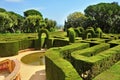 Parc del Laberint d'Horta in Barcelona, Spain Royalty Free Stock Photo