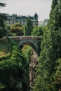 The Parc des Buttes Chaumont in Paris