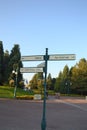 Parc Disneyland Signpost