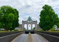 Parc du Cinquantenaire Royalty Free Stock Photo