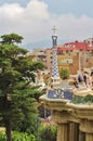 Parc Guell, Barcelona Royalty Free Stock Photo