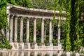 Parc monceau columns paris city France Royalty Free Stock Photo