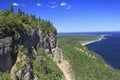 Parc National du Forillon in Gaspesie, Quebec Royalty Free Stock Photo