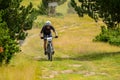 Cyclists in ANDORRA BIKE RACE 2019 in Andorra. Amateur race in Andorra Royalty Free Stock Photo