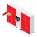 Parcel delivery station