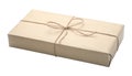 parcel wrapped packaged box