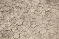 Parched soil