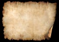 Parchment 2 horizontal Royalty Free Stock Photo